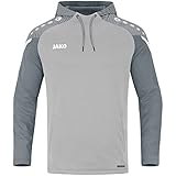 JAKO Herren Kapuzensweatshirt Performance, Soft Grey/steingrau, L