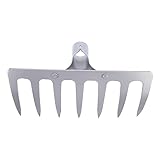 GALPADA 1Stück Pflügungen Grasrechen ohne Multifunktionales Gartenarbeitswerkzeug für Effektive Gartenpflege zum Jäten Zusammenrechen von Blättern