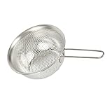 Gatuida Abflusssieb Multisize Küchensieb für Obst Gemüse Lebensmittel Rutschfeste Oberfläche Einfache Handhabung Lebensmittelecht Küchengerät für Effizientes Abtropfen