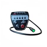 CARMOTTER E-Bike Display E-Bike Instrument Control Panel Kompatibel mit Bafang-MidDrive DZ43 Display Unterstützt UART Kommunikationsprotokoll, ME22550BWK5H431HZMBU049Y2MQ9CM