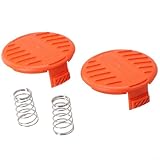 Pumixiy Ersatz-Spulenabdeckung für Black+ Decker Trimmer, Modell ST4525, ST5528, GL580, GLC1825, langlebiges ABS-Material, zum Einrasten, kein Werkzeug erforderlich, passend