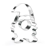 Wichtel Ausstechformen Formen zum Backen Edelstahl 3D Weihnachten Ausstecher für den Urlaub