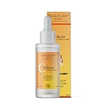 Beauxury Milano Vitamin C Gesichtsserum, Anti-Flecken- und Anti-Age, mit Niacinamid und Hyaluronsäure, aufhellend und feuchtigkeitsspendend, 30 ml