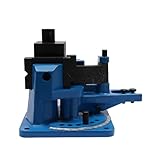 Begoniape Universal Winkelbieger Manuell Biegemaschine für Metall Blech Rohr 120 Grad Winkelbiegegerät mit 5 Matrizen und Abnehmbar Biegehebel