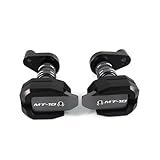 Sturzschutz Crash Pads Motorrad-Rahmengleiter Für Yamaha MT-10 MT10 MT 10 Sturzschutz Crash Pad Crash Guard Rahmengleiter Sturzpads Protector(Titan)