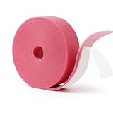 Randdämmstreifen Selbstklebend 50 mm x 5 mm x 20 m,Randdämmstreifen,Edge Insulation Strip für Estrich, Dämmband für Fußbodenheizung, Schallschutz und Wärmedämmung,Rosa