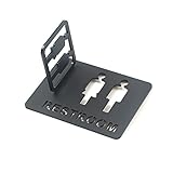 MRKU Acryl-Toilettentürschilder, WC-Wandaufkleber, für Badezimmerdekoration, Waschraum