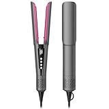 Slopehill Air Glätteisen, Professionelles Ionen Glätteisen, Luft-Haarglätter für Haar Styling, weniger Haarbruch,mehr Glanz und Farbschutz, 90℃-160℃ für alle Haartypen (grau)