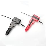 AIBREAY 2 kreisel X Launchers mit Griff, Kampfkreisel Starter Set, Battling Tops Launcher, Battle Spinner Starters, Kompatibel mit X-Serien kreisel, Schwarz Rot Set