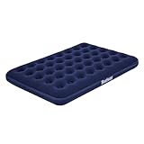 Bestway Horizon Aufblasbare Camping-Matratze für Doppelbett, 191 x 137 x 22 cm, Traglast bis 300 kg, Farbe Blau