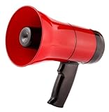 DGSYUAN Megaphon Hand-Megaphon, Tragbar Mit Lautstärkeregelung, Schiedsrichter-Bullhorn-Lautsprecher, Moderne Outdoor-Aktivitäten, Schiedsrichter-Megaphon Megaphone