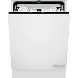 Vollintegrierter AEG 8000 XXL Geschirrspüler, 60cm, smarte WiFi Spülmaschine, vielseitige Körbe & sichere Glasreinigung, 5cm mehr Innenraum, 40 dB mit ExtraSilent, nur 8,4L Wasserverbrauch, GI8700B2SO
