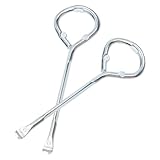 MUCKLILY 2 Stück Dosenöffner Metall Farbeimerdeckelheber Langlebig Leicht Kompakt für Lackeimer und Farbdosen