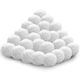 HUFACAI Filterbälle Pool, 800g Filterballs für Sandfilteranlagen ersetzen 29kg Filtersand Pool, Washbar Filter Balls Geeignet für Aquarium, Pool Filter, Schwimmbad Filteranlagen und Poolzubehör