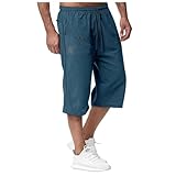 SRZYMJ Jogginghose Herren Baggy Breite Sweatpants Stretch Elastischer Taille Jogging Hose Baumwolle Weites Bein Sporthose Lang Mens Sweat Pants Winter Warme Sweathose Freizeithose Mit Taschen