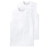Schiesser Herren 2 PACK Unterhemd Muskelshirt - American Shirt