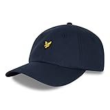 Lyle & Scott Baseball Cap Herren/Damen - eine modische Sonnenschutz-Kopfbedeckung aus hochwertiger 100% Baumwolle mit bequemer Passform und Größenverstellung.