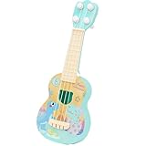 Gitarre Kinder 26 cm, Ukulele Für Kinder Ab 3 Jahre, Mini Gitarre Mit Dinosaurier Design, Musikinstrument Für Anfänger, Geschenk Für Jungen Und Mädchen