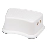 BEBE DOUCEUR, Tritthocker H. 13,4 x 26 x 36,5 cm, Weiß – PP