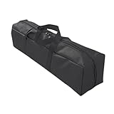 QSTDGVPW Camping Aufbewahrungstasche, Tragetasche Aus Segeltuch, Tragbarer, Robuster Mehrzweck Organizer für Terrasse, Reisen, Wandern, Garten, 70x15x15cm