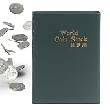 Münzalbum, Aufbewahrung mit 120 Hüllen | Münzorganizer – für Geschichtsunterricht Schulprojekt Ausstellung im Museum Aufbewahrung Geburtstag