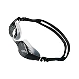Schwimmbrille für Erwachsene, Silikon, 17 x 5 x 3 cm, bequeme Passform, beschlagfrei, wasserdicht, ideal für Pool, , Wettkampf, Outdoor-Wassersport