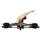 Beinspreizer zur Dehnung der Adduktoren bis über 180° Spagattrainer mit PU-Polster Stretching Machine für Yoga, Kampfsport und Spagat