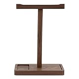 Kopfhörerständer aus Holz – eleganter Kopfhörerständer aus Holz, moderner Kopfhörerständer aus Walnussholz, Kopfhörerhalter aus Holz, Soport