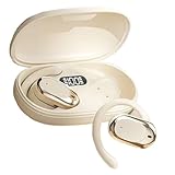 Over The Ohrhörer - sichere Fit Ohrhaken -Ohrhörer, wasserdichte Sportkopfhörer | Verlängerte Akkulaufzeit Training Ohrhörer, Geräusch -Isolierstereo -Klang, komfortable Laufe -Übung