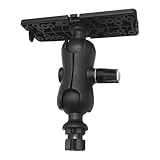 Fischfinder-Montageplatte, Marine-Fischfinderplatte, Boote, Fischständerbasis, Einfach Zu Installierende Fischfinder-Halterung, Passend Für Angelabenteuer, Ausrüstungsverbesserung, Verstellbare Befest