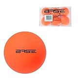 Base Streethockey Ball - Liquid Filled I Für Inline- und Streethockey I Flüssigkeit-Füllung I Härte medium I No Bounce I orange, 6076922
