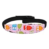 Kopfstütze Auto Kinder, Kopfband kindersitz, Kindersitz Zubehör Stirnband, Verstellbarer Schlafen Halter Gürtel für Babysitze, Autositze(1 Stück)