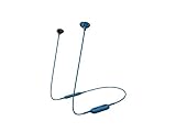 Panasonic In-Ear Kopfhörer Bluetooth RP-NJ310BE-A (6 h Akkulaufzeit, Quick-Charge, Sprachsteuerung, wireless) blau