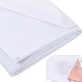 TranRantic 300 x 100 cm Bügelvlies, Aufbügelbarer Einlagestoff 50g/m2, Volumenvlies zum Aufbügeln Mittelschwer, Aufbügelbare Vlies Einseitig für Nähhandwerk Bügelfalten Stickereien Heimwerken(Weiß)