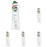 Viss Scheuermilch Original effektives Reinigungsmittel 100% kraftvoll gegen Fett und Schmutz mit 100% natürlichen Reinigungspartikeln 500 ml (Packung mit 5)