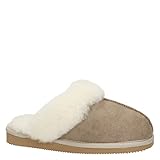 Shepherd Damen Jessica Slipper Pantoffeln, Beige (Stone 25), 38