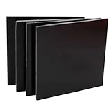 Glasfaserplatte, 1 Stück 4 mm dicke G10-Epoxid-Glasfaserplatte FR4 (3D) for antistatische Anwendungen(350MM x 350MM)