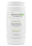 Bentonit MED Premium Montmorillonit, ultrafeines Detox-Pulver 200g, Medizinprodukt, Apothekenqualität, Darmreinigung, Schwermetalle Ausleiten, Entgiftungskur, Vulkanmineralien, Heilerde, Darmreinigung