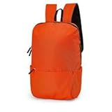 Nakloe Kleiner Herrenrucksack, 10 l, kleiner Damenrucksack, lässiger Rucksack, in 14 Farben, orange, S