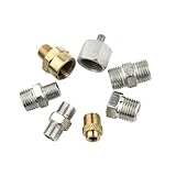 SHINEOFI Teiliges Airbrush Anschlussset Schnelltrennkupplung Schlauchadapter Und Verbindungswerkzeug Für Airbrush Systeme Geeignet Für Verschiedene Airbrush Anwendungen