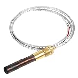 Milisten Gas Thermoelement Kit für Kamin und Warmwasserbereiter Kompatibel mit Natur und Einfache Installation Verbesserte Effizienz und für Heizsysteme