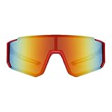 pumpumlia Sportbrille für Damen und Herren, Angeln, Radfahren, Sonnenbrille, winddicht, Sportbrille, Fahrradbrille, langlebig, winddicht, Sportbrille