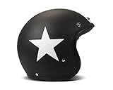 DMD Motorcycle Helmet, Schwarz, Größe L 58