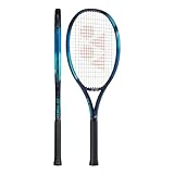 YONEX 22 Ezone Feel ungeseilte G Tennisschläger Wettkampfschläger Dunkelblau – Hellblau 2