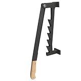 Fabater Ein Derwand Montierter Anzündholzspalter, Manueller Feuerholzanzernzünzspalter aus Metall, Robuster Brennholzspalter, Tragbarer Brennholzschneider, Holzspalter für Drinnen, Draußensen