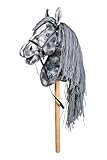 HKM Sports Equipment Hobby Horse -Beni- Silbergrau 9500