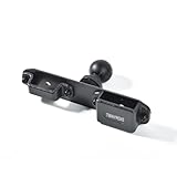 TWAYRDIO Handfunk- und Mikrofon-Halterung, Gürtelclip-Aufhänger mit 25 mm Kugeladapter für Motorola Talkabout Midland BaoFeng Retevis Yaesu HT, Walkie Talkies, Zwei-Wege-Radios, Lautsprecher-Mikrofone