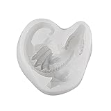 Valink Silikonform, wiederverwendbar, Dinosaurier-Epoxid-Schablone, Mehrzweck-DIY-Silikon-Vorlage, Bastelwerkzeug für Zuhause und Küche