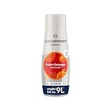 SodaStream Sirup Cola + Orange ohne Zucker, 1x Flasche ergibt 9 Liter Fertiggetränk, Sekundenschnell zubereitet und immer frisch, 440 ml