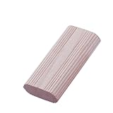 50/100 Stücke Praktischer Holzwellenanschluss 6/8/10mm Geriffelte Dübelstifte Buchenholzdübel Für Möbeltürprojekte